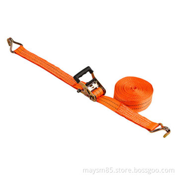 2000kg Ratchet tie down Polyester Cargo Lashing
